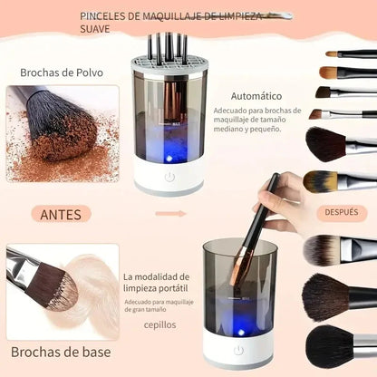 Limpiadora De Brochas De Maquillaje Elec